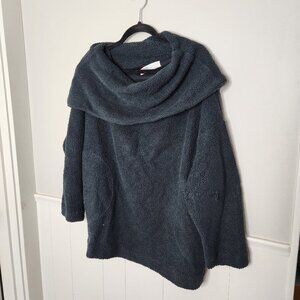 FREE PEOPLE Beach Black Oversized Sweater